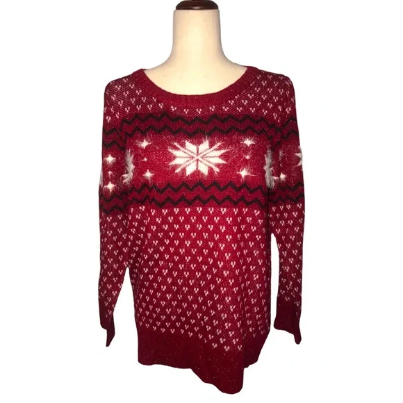 Pretty red sweaters cheap